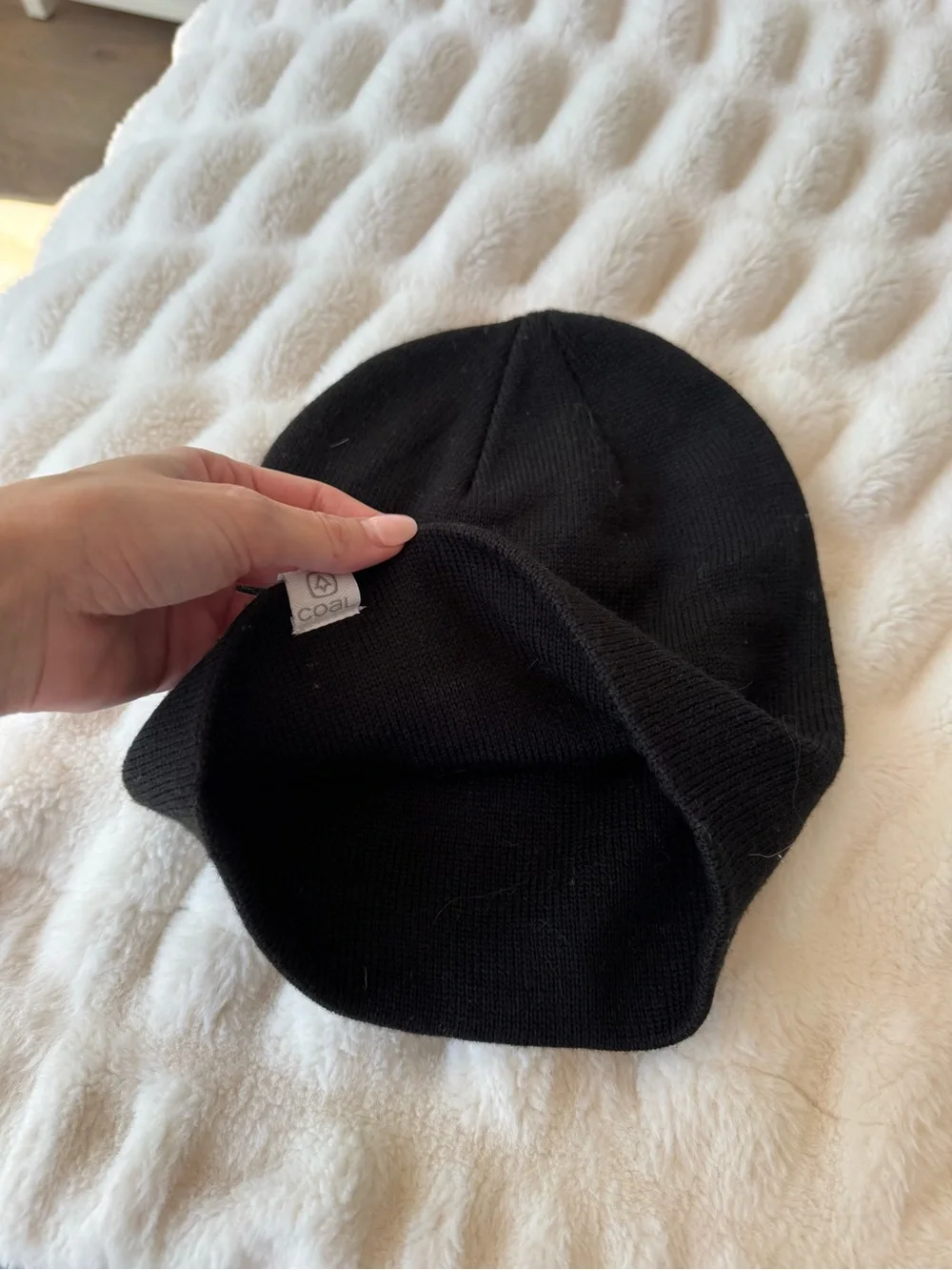 Coal Classic Black Knit Beanie - Women's Winter Hat